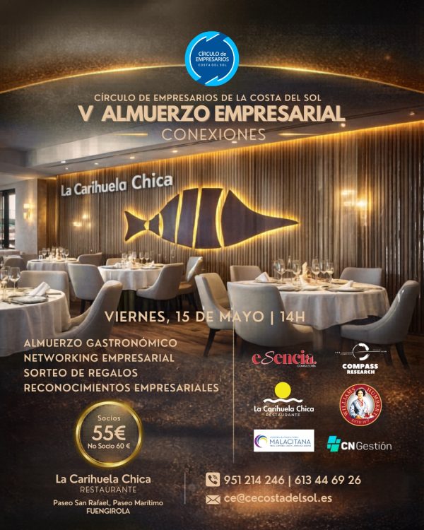 ALMUERZO CONEXIONES- FUENGIROLA